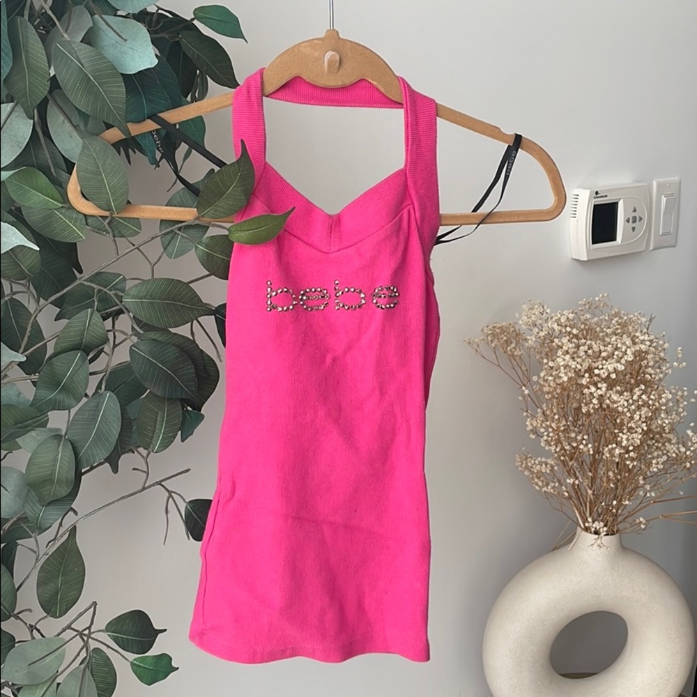 Bebe Halter Top